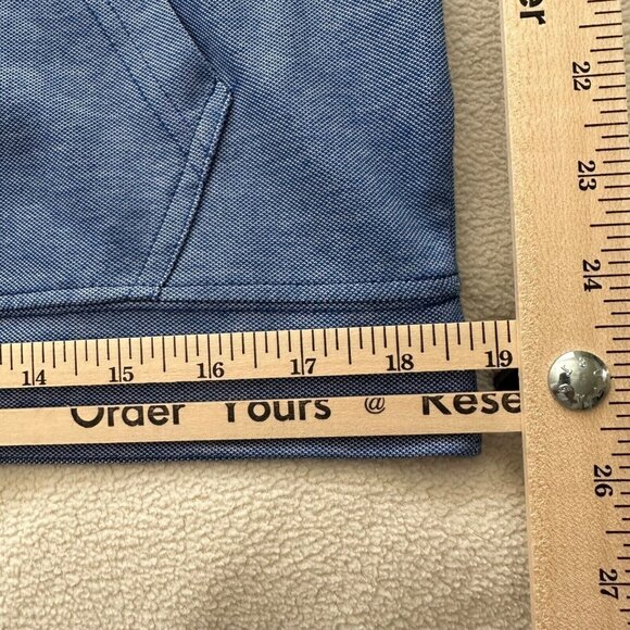 Michael Kors Blue Men's Hoodie with Kangaroo Pouch Size Small Preppy Old Money - Picture 5 of 10